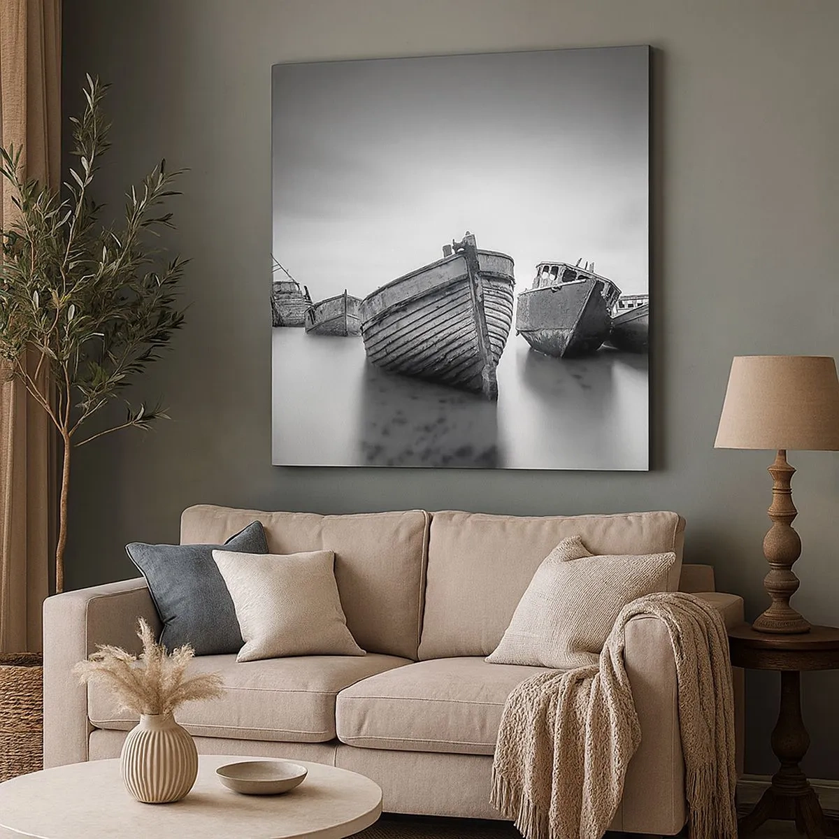 Obraz na plátne - Už iba spomienky... - 30x30 cm