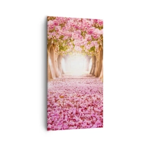 Obraz na plátne - Cesta do raja - 55x100 cm