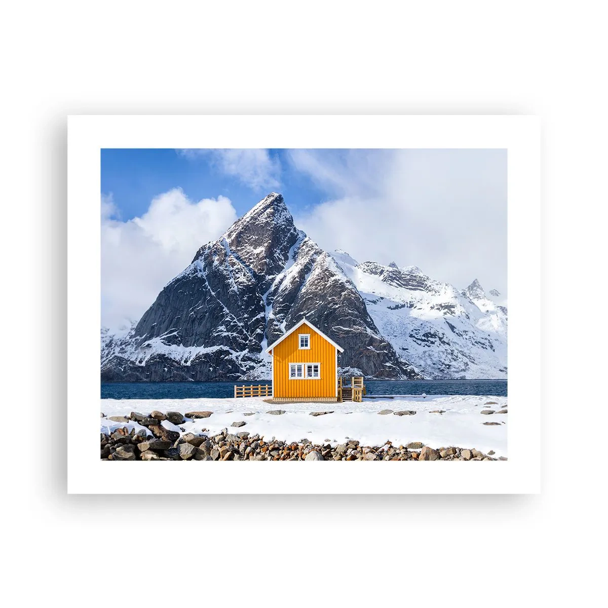 Plagát - Škandinávska dovolenka - 50x40 cm