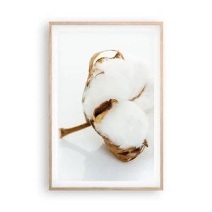 Plagát v ráme zo svetlého duba - Mäkká od prírody - 61x91 cm
