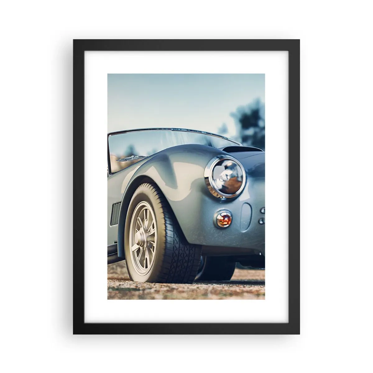 Plagát v čiernom ráme - Pretože na štýle záleží - 30x40 cm