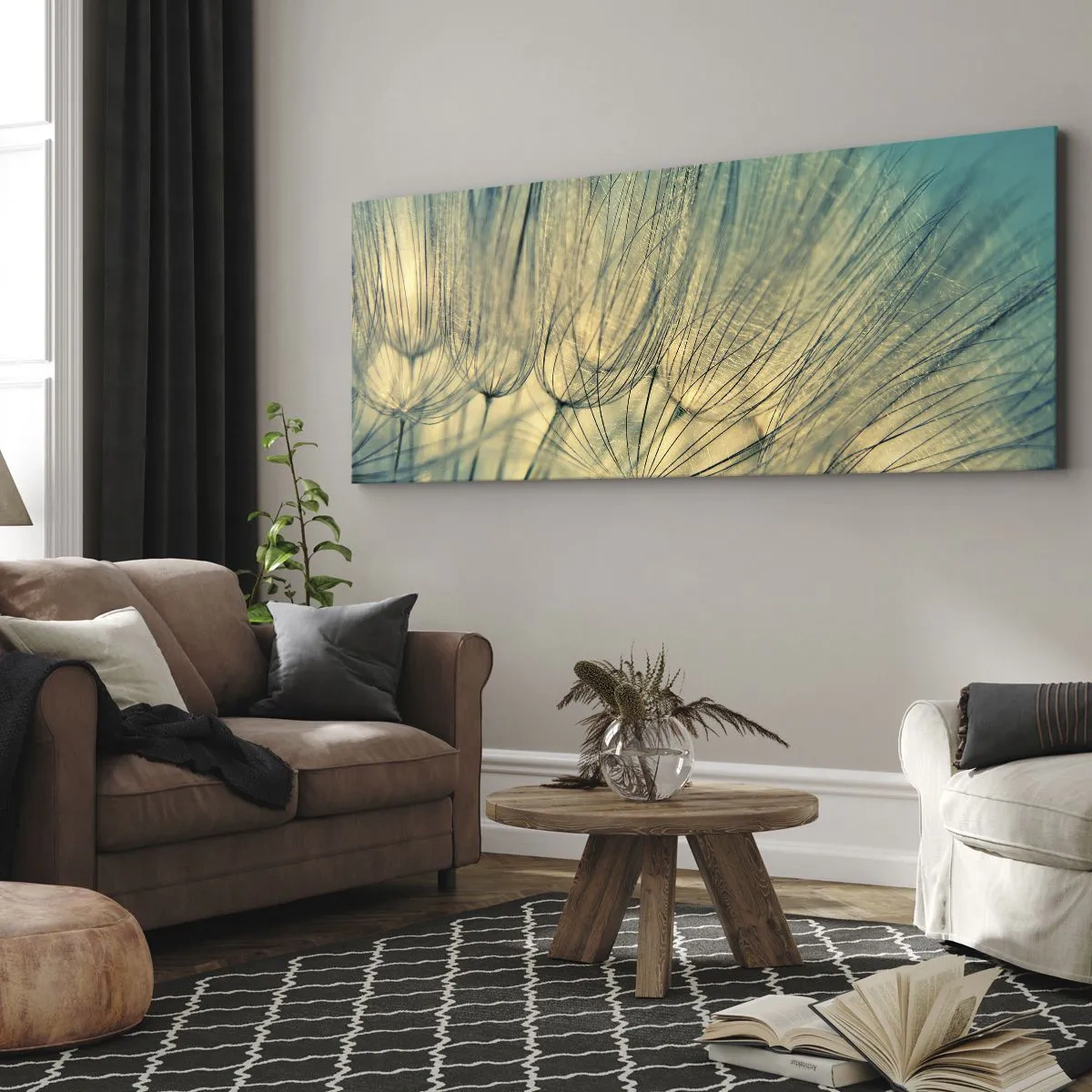 Obraz na plátne - Čakanie na vietor - 160x50 cm