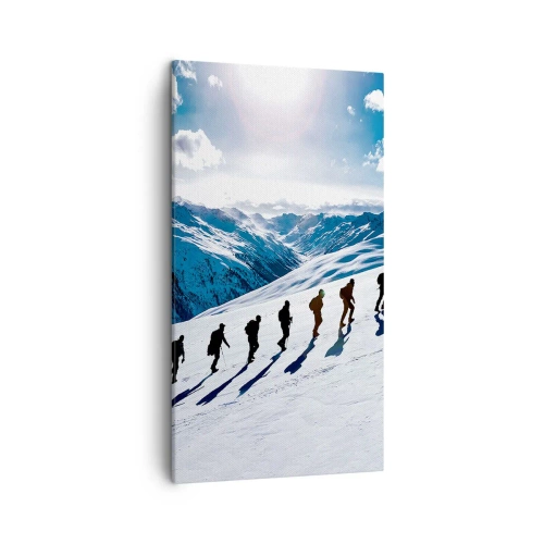 Obraz na plátne - Tím dobývateľov - 45x80 cm
