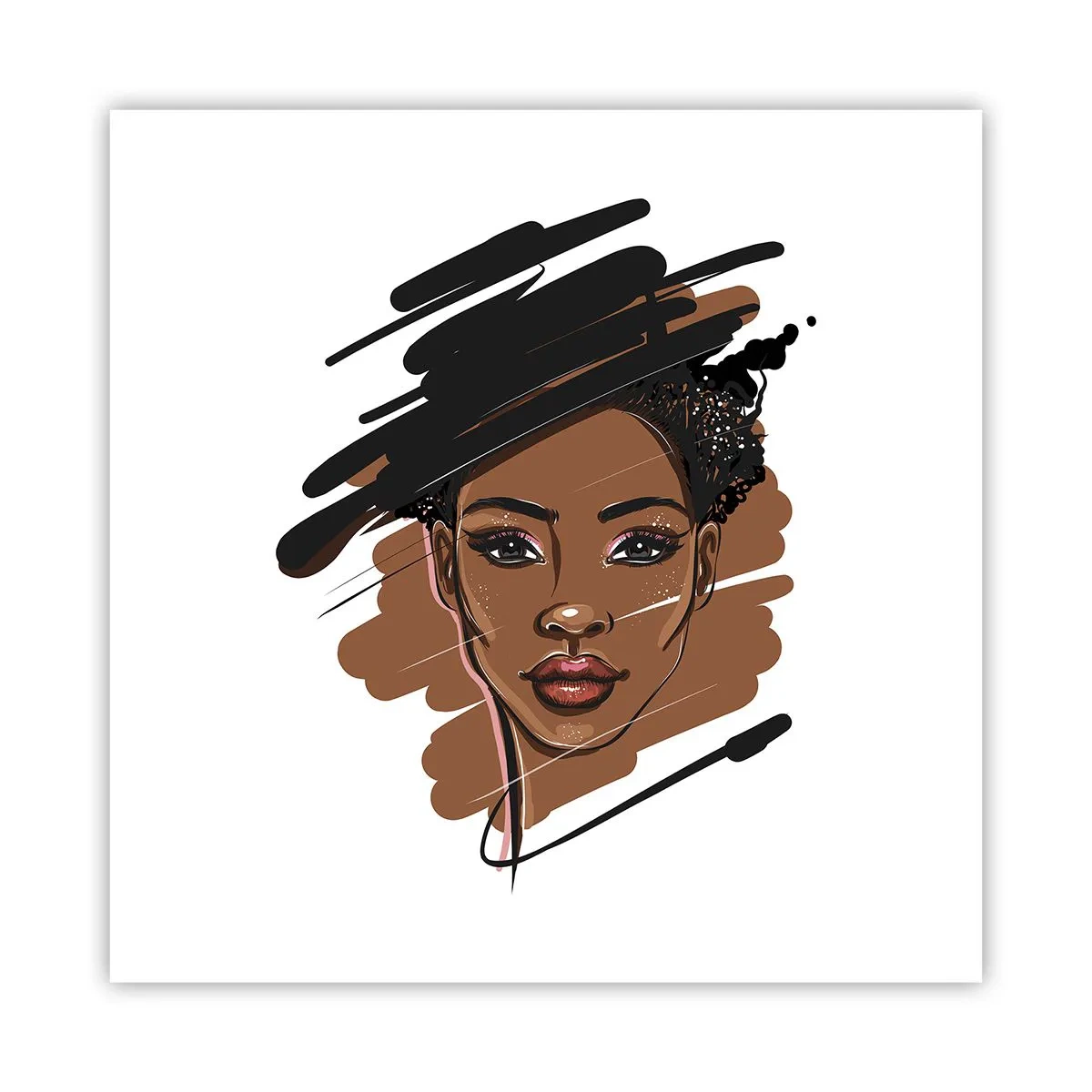 Plagát - Sladká ako čokoláda - 60x60 cm