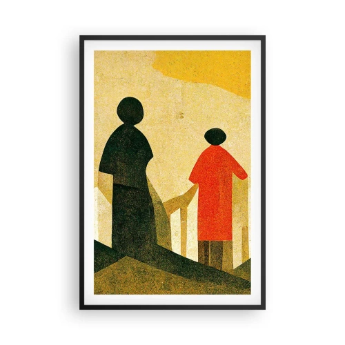 Plagát v čiernom ráme - Ešte veľmi ďaleko - 61x91 cm