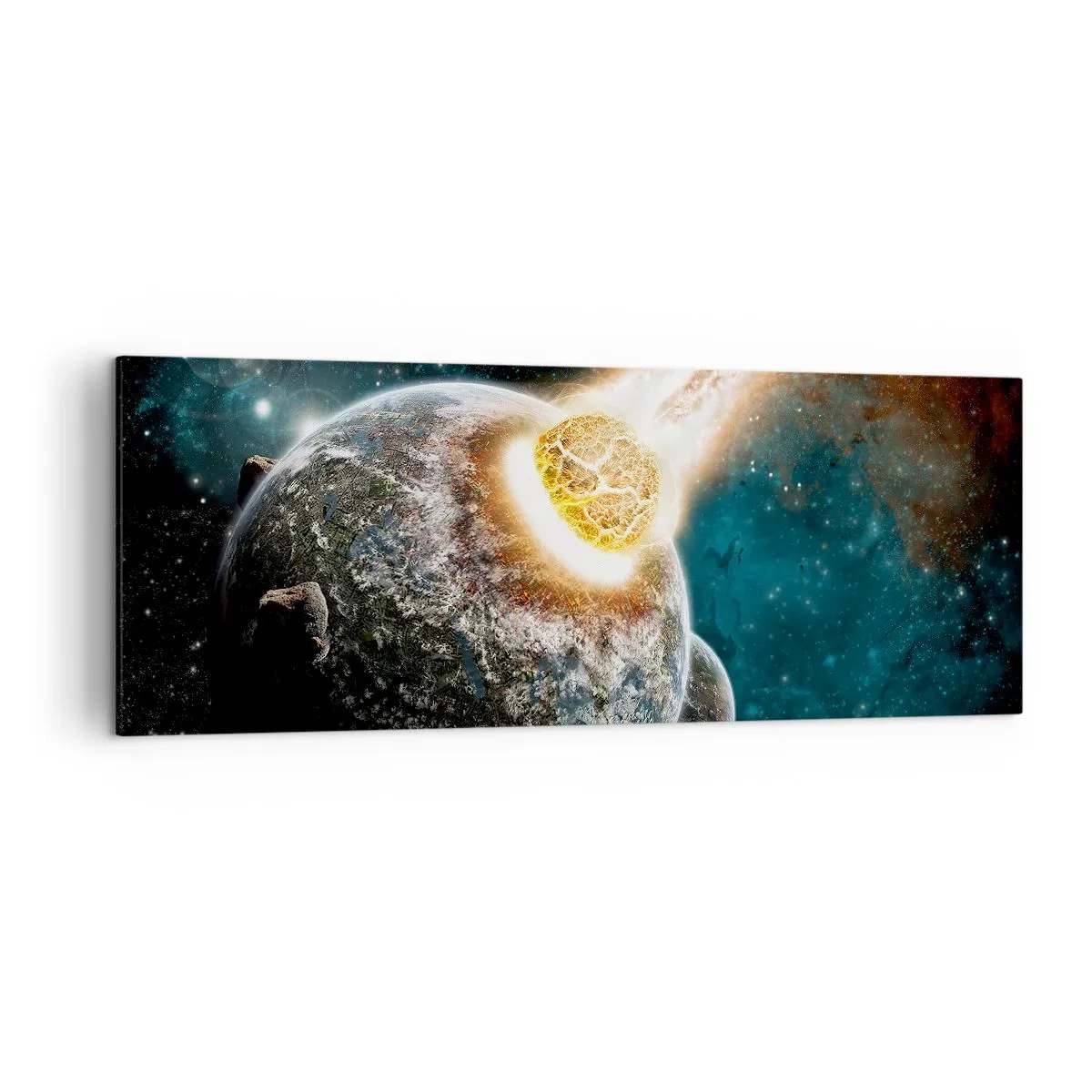 Obraz na plátne - Skaza alebo narodenie? - 140x50 cm