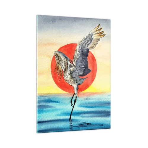 Obraz na skle - Je čas ísť späť - 50x70 cm