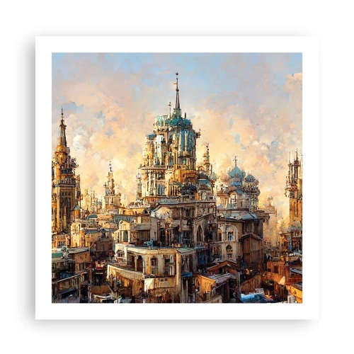 Plagát - Mesto miest - 60x60 cm