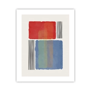 Plagát - Duch a písmeno geometrie - 40x50 cm