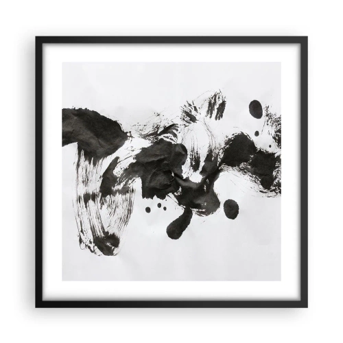 Plagát v čiernom ráme - Metóda v šialenstve? - 50x50 cm