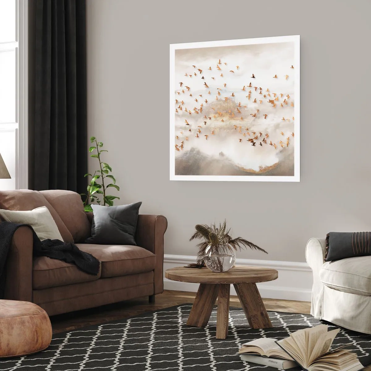 Plagát - Už je čas... - 40x40 cm