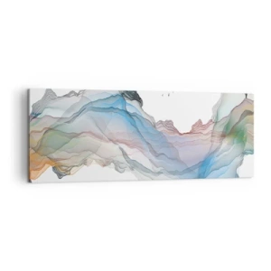 Obraz na plátne - Ku krištáľovým horám - 140x50 cm