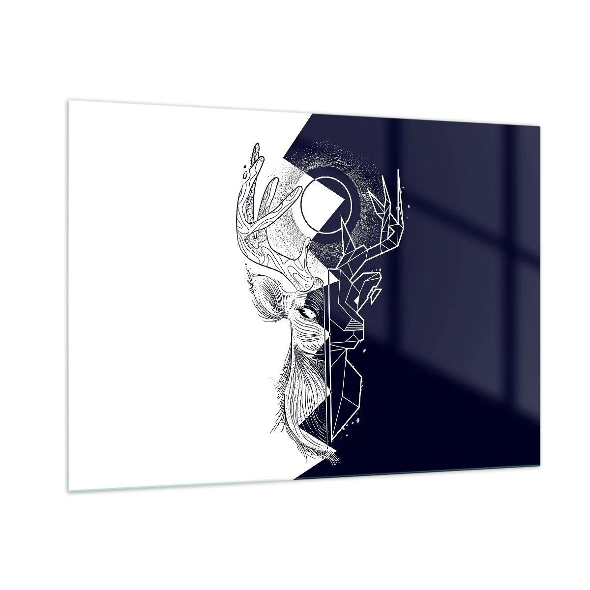 Obraz na skle - Boj a jednota opakov - 100x70 cm