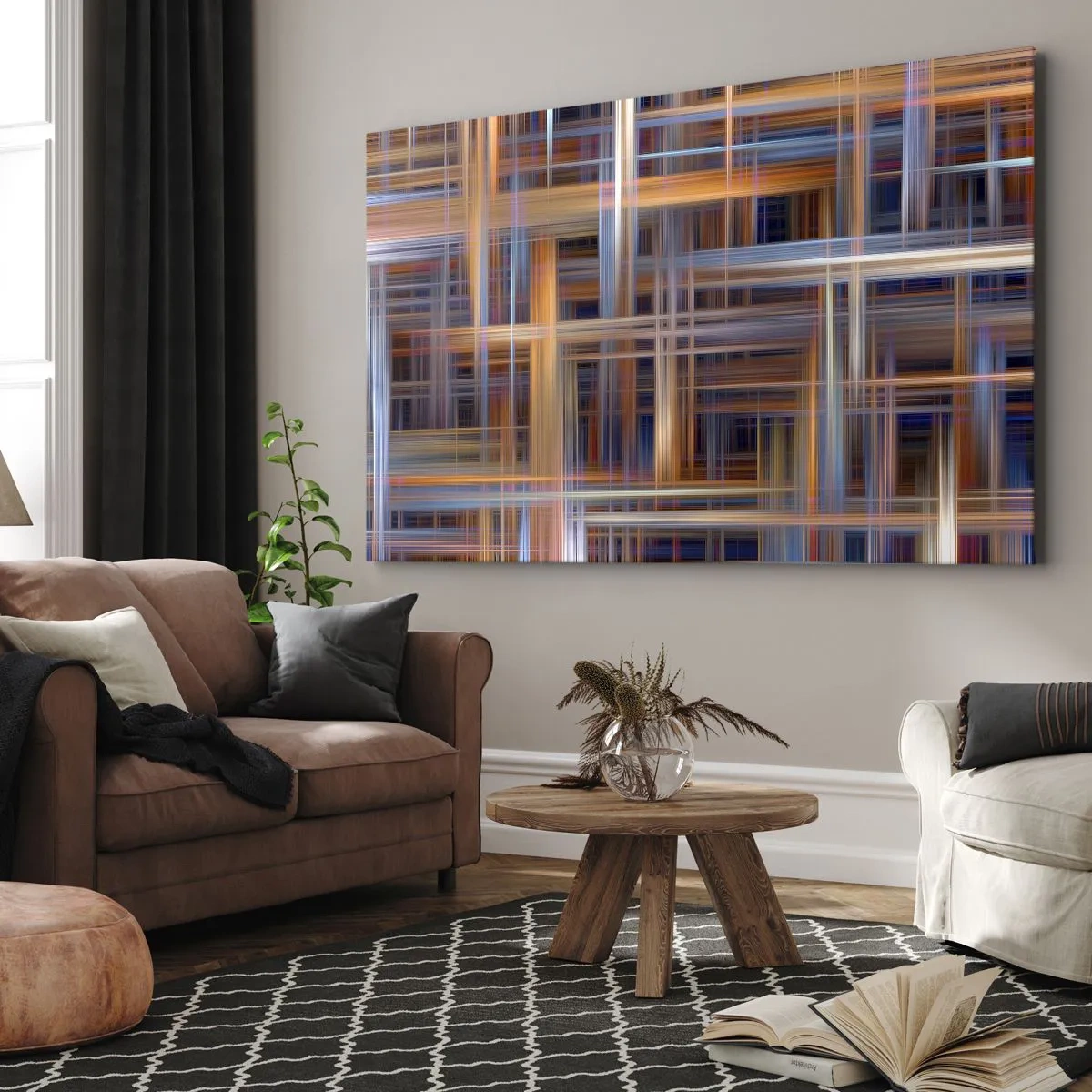 Obraz na plátne - Utkané zo svetla - 120x80 cm