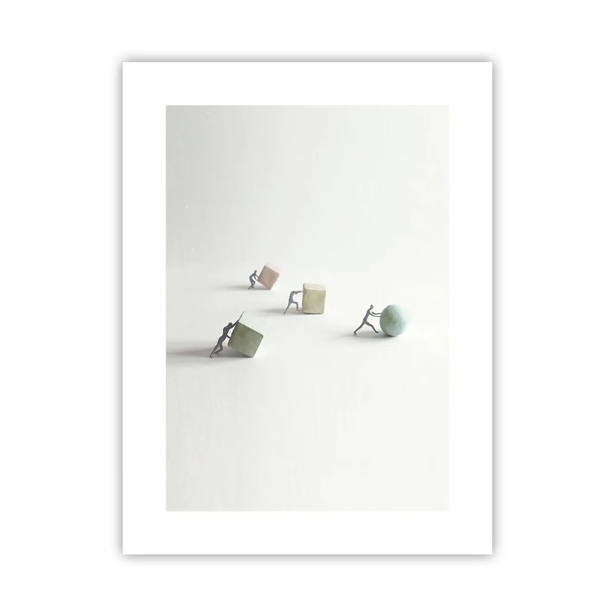 Plagát - Život samotný - 30x40 cm