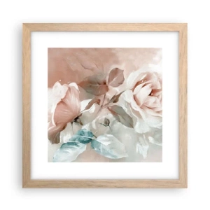 Plagát v ráme zo svetlého duba - Duch romantizmu - 30x30 cm