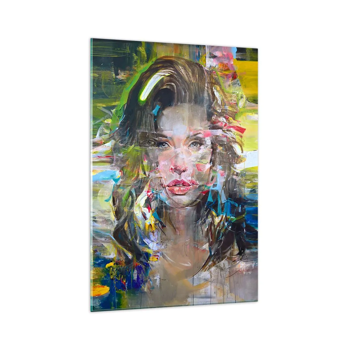 Obraz na skle - Za závojom vzduchu - 70x100 cm