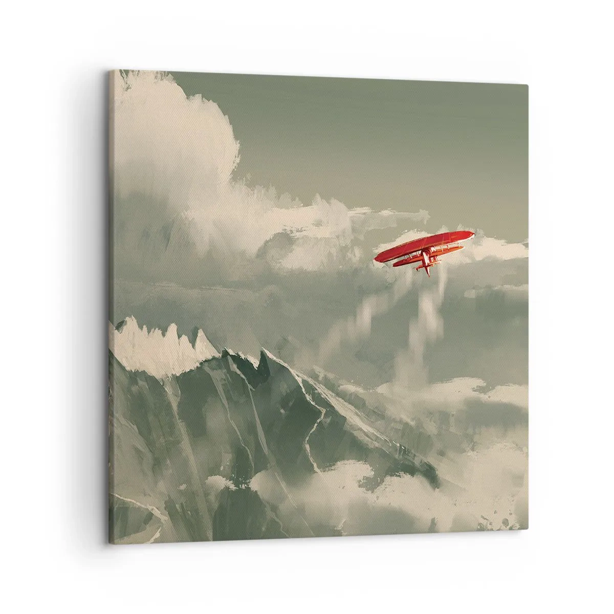 Obraz na plátne - Nebojácny priekopník - 50x50 cm