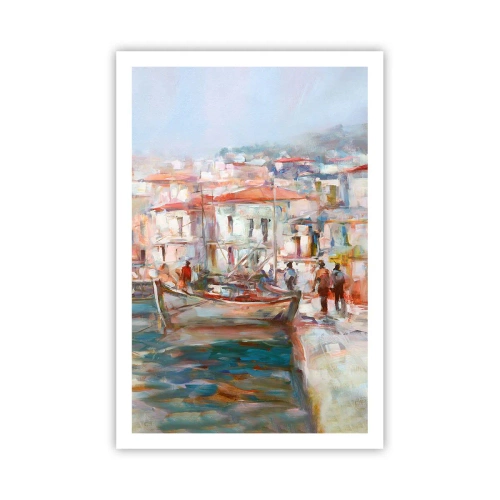 Plagát - Pastelová dovolenka - 61x91 cm