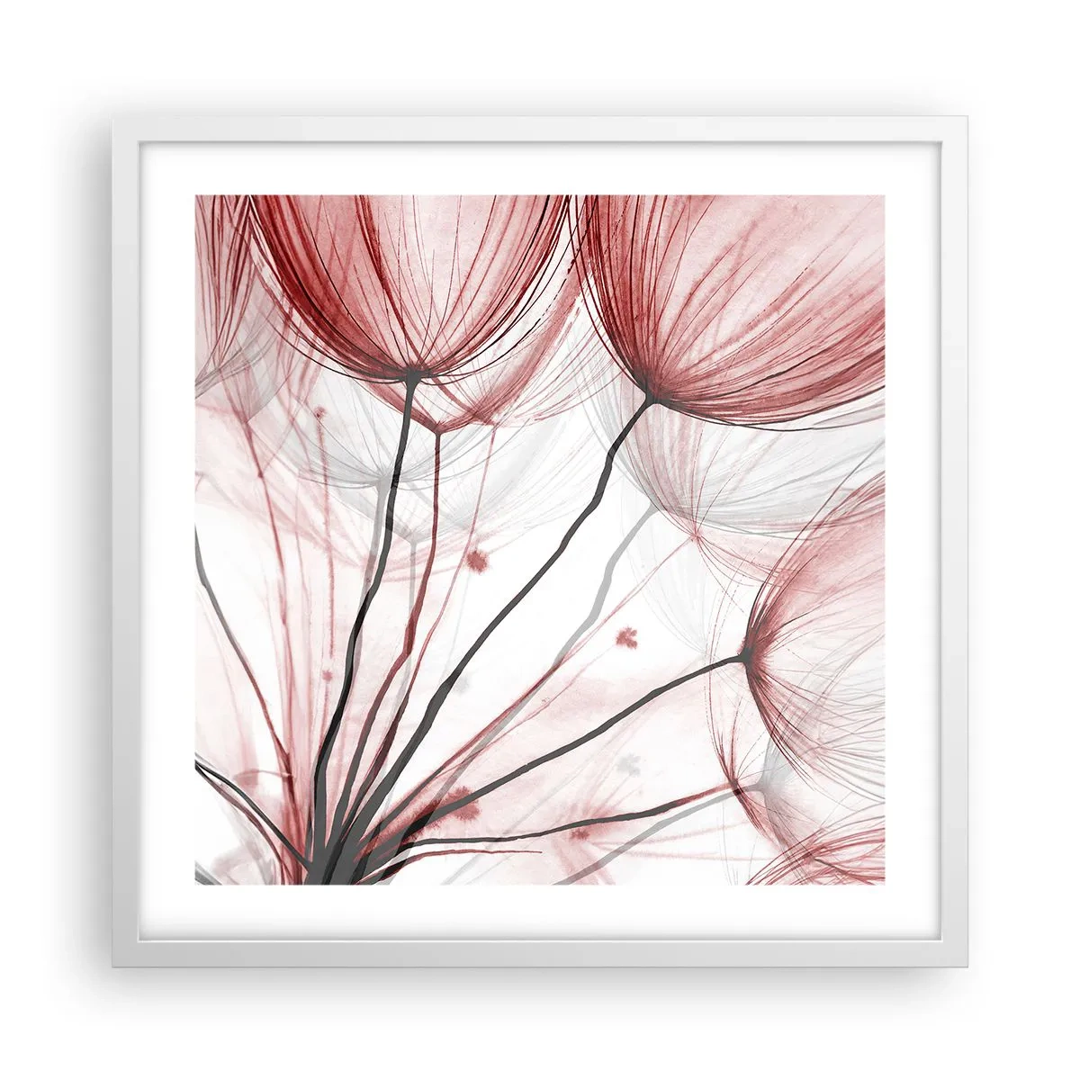 Plagát v bielom ráme - Pred odletom - 50x50 cm