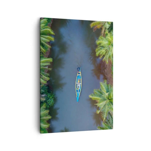Obraz na plátne - Na tropickom chodníku - 50x70 cm