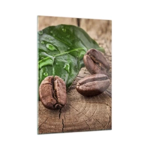 Obraz na skle - Najskutočnejšia a čierna - 50x70 cm