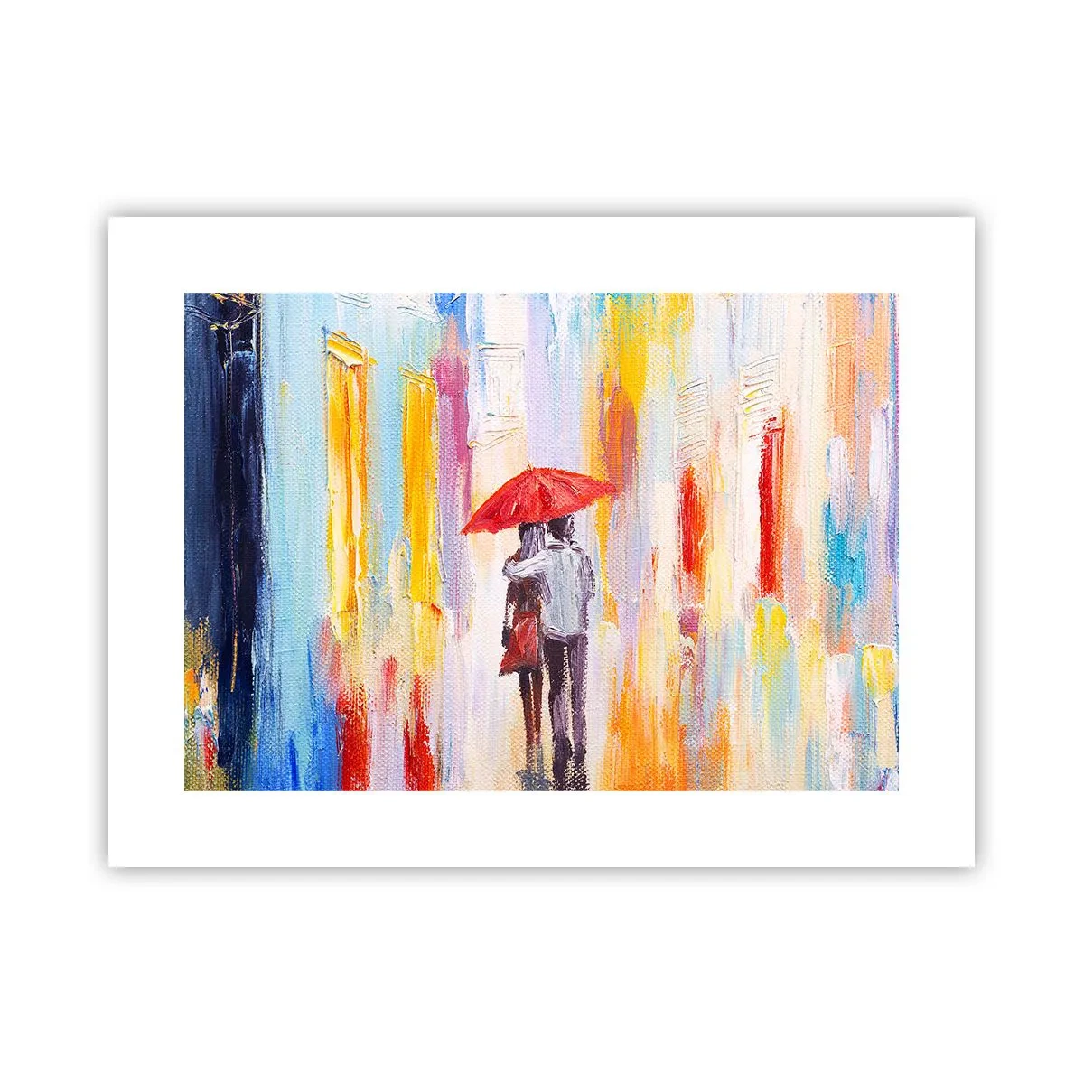 Plagát - Nech prší ďalej - 40x30 cm