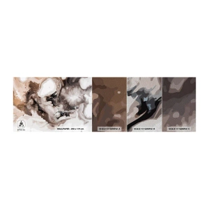 Vzorka fototapety Premium Sand - Zrodenie galaxie - Abstrakcia, Kus, Moderný vzor - 100x30 cm