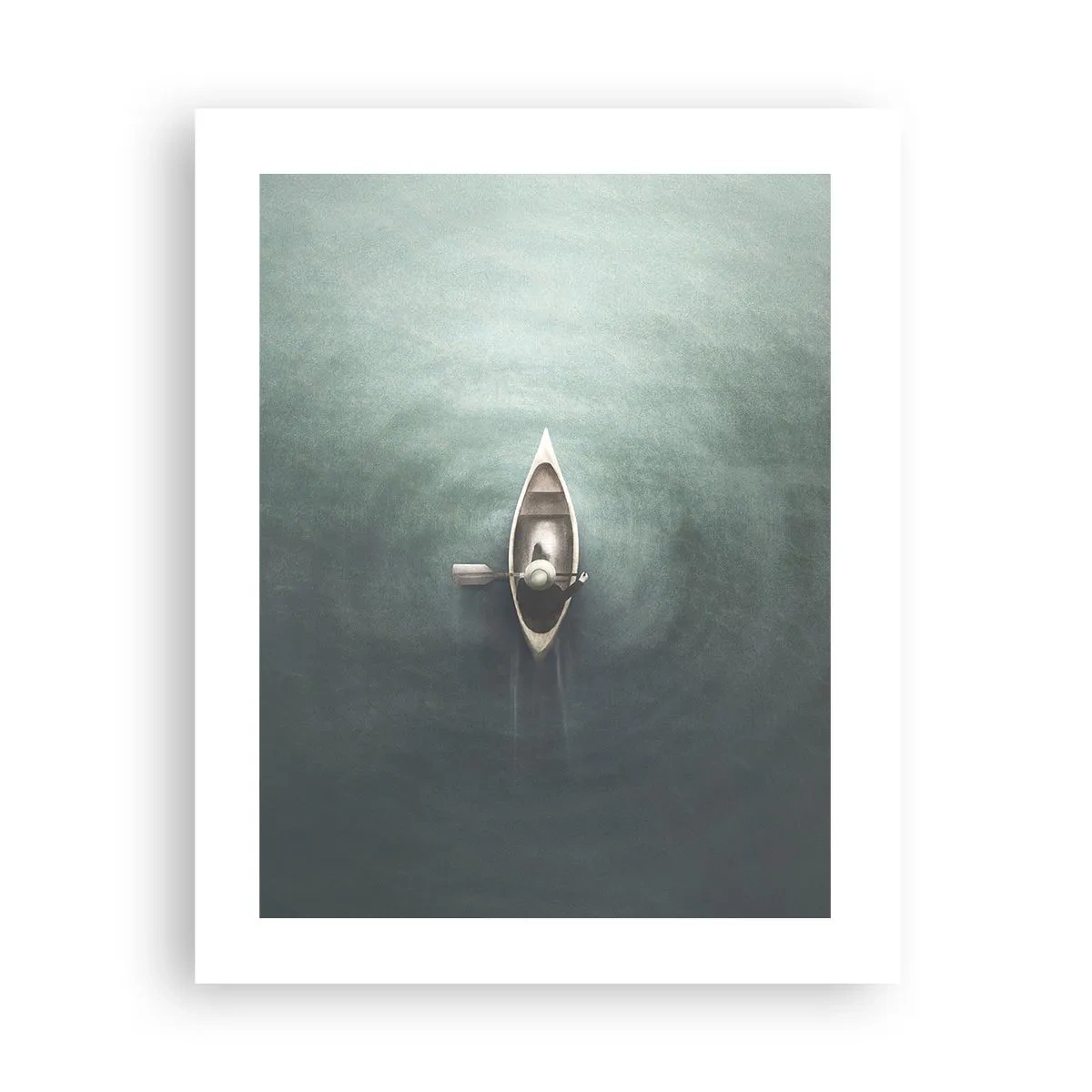 Plagát - Cez mesačné jazero - 40x50 cm