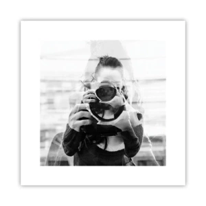 Plagát - Tvorca a materiál - 30x30 cm