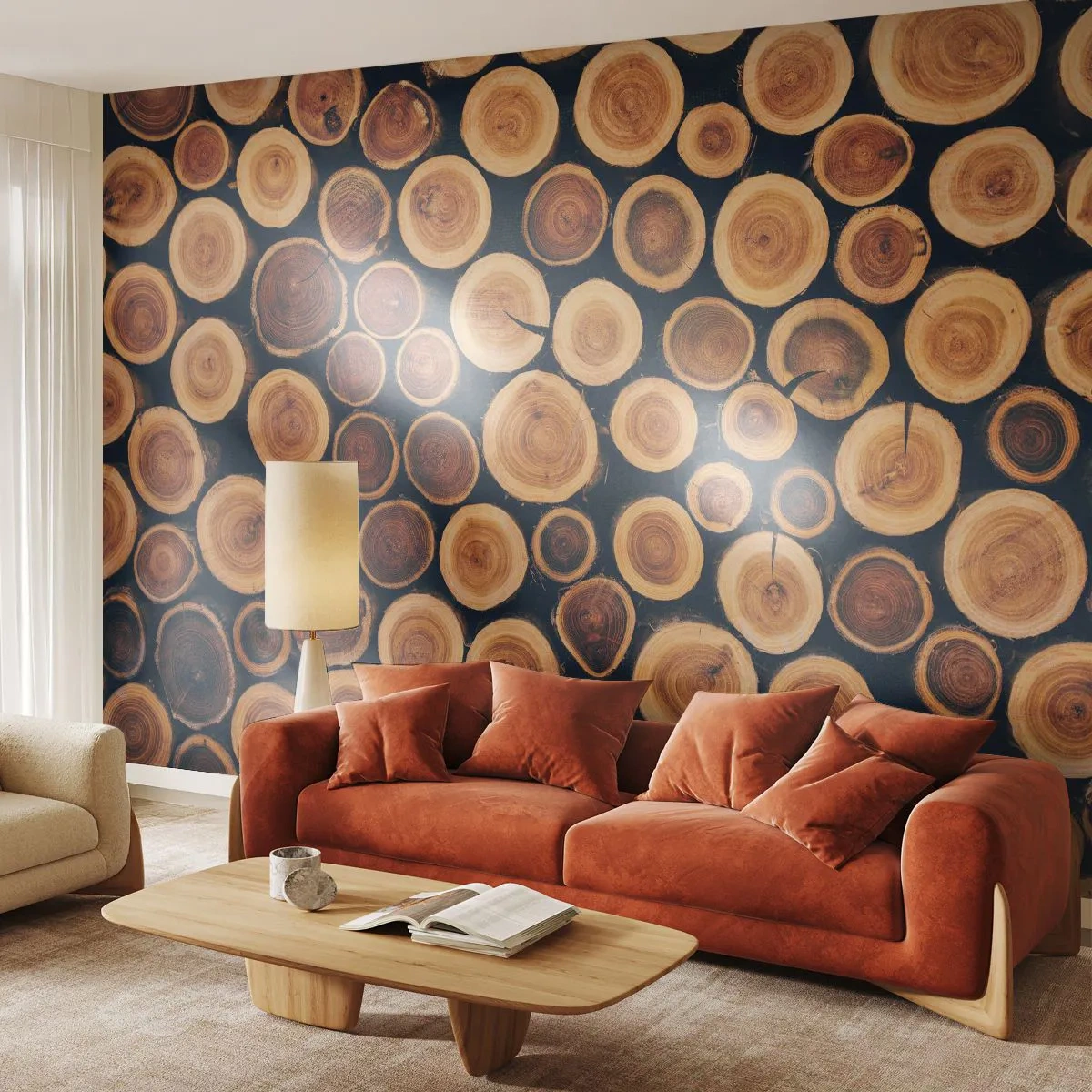 Fototapeta Premium Sand - Na koľko vyzerám? - Kmeň stromu, les, Kus - 300x210 cm