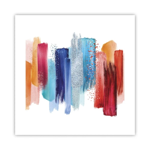 Plagát - Hore a dole - 40x40 cm