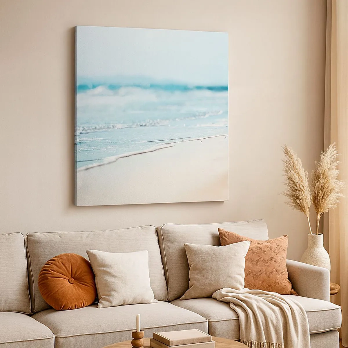 Obraz na plátne - Teplo a hluk - 30x30 cm