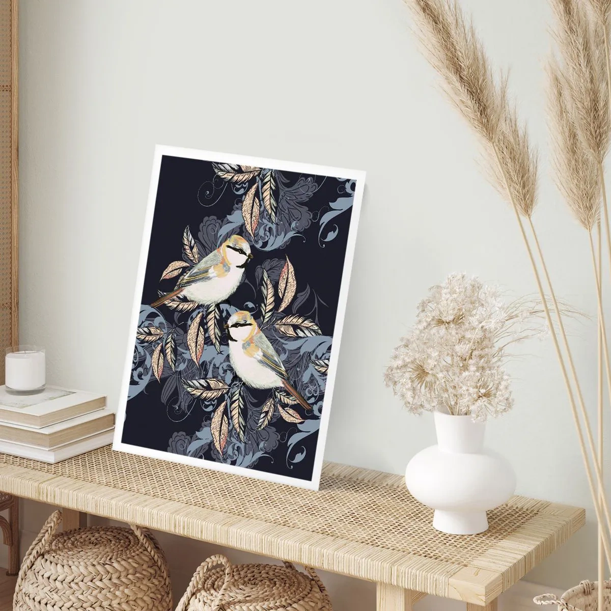 Plagát - Žltomodrá pieseň - 61x91 cm