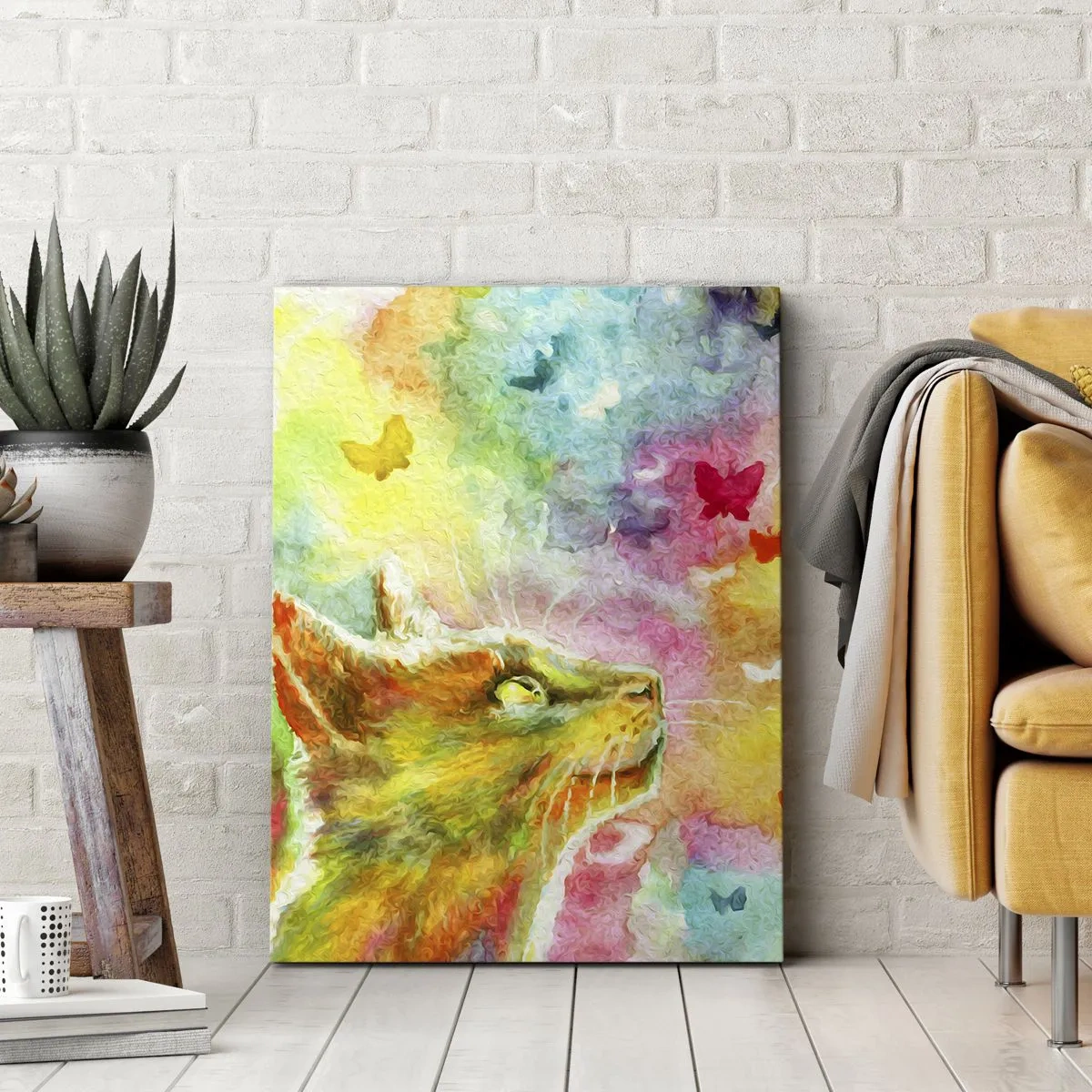 Obraz na plátne - Nezmysly v mačacom raji - 50x70 cm