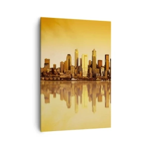 Obraz na plátne - Ticho metropoly - 70x100 cm