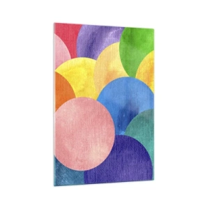 Obraz na skle - Pôvodná plnosť života - 70x100 cm