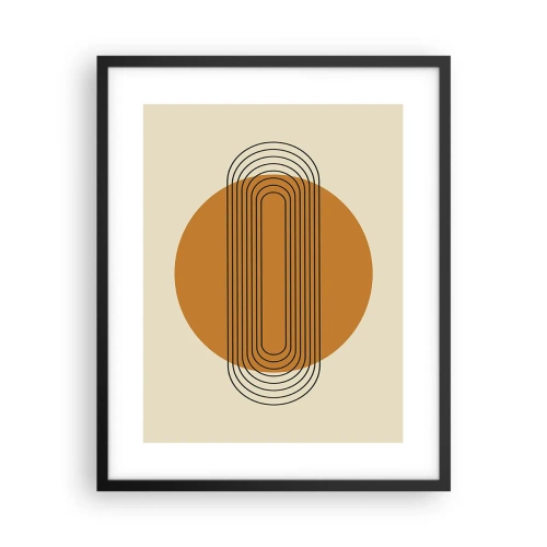 Plagát v čiernom ráme - Dokonalý plán - 40x50 cm