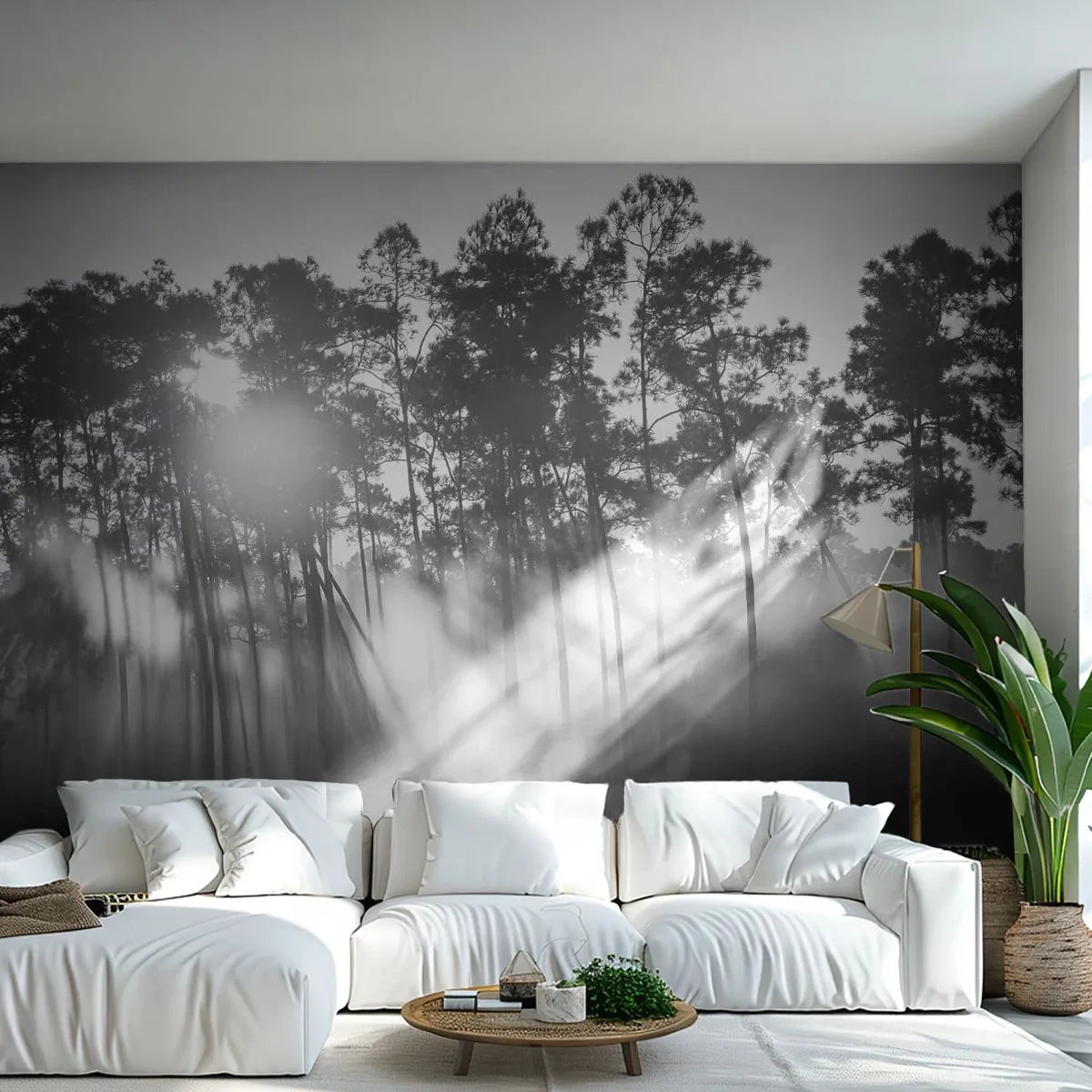 Fototapeta Standard Eco - Nezastaviteľné slnko - Krajina, les, Príroda - 450x315 cm