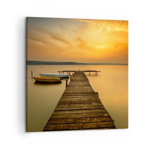 Obraz na plátne - Otvorím ti zlaté nebo - 50x50 cm