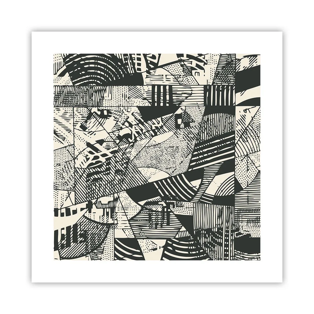 Plagát - Dynamika súčasnosti - 40x40 cm