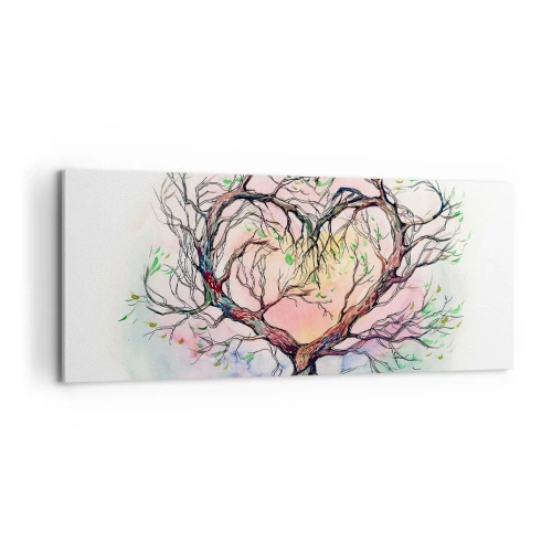 Obraz na plátne - Spoločne proti víchriciam - 100x40 cm