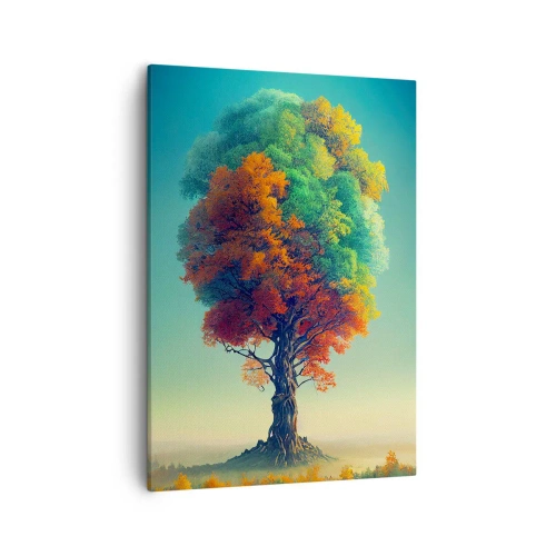 Obraz na plátne - Dub – otec prírody - 50x70 cm