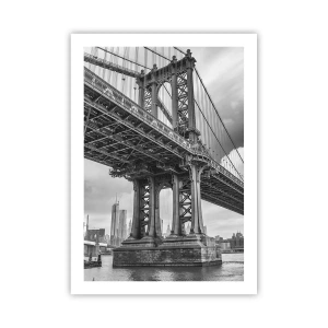 Plagát - Do srdca mesta - 50x70 cm