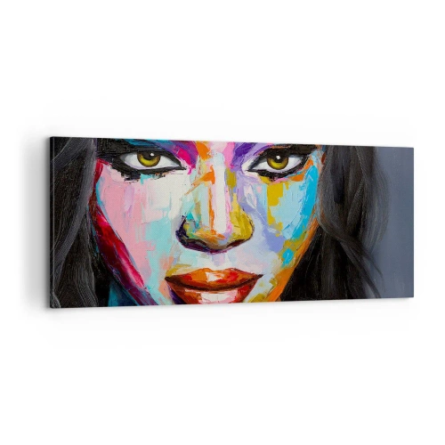 Obraz na plátne - Nejde odtrhnúť oči - 100x40 cm