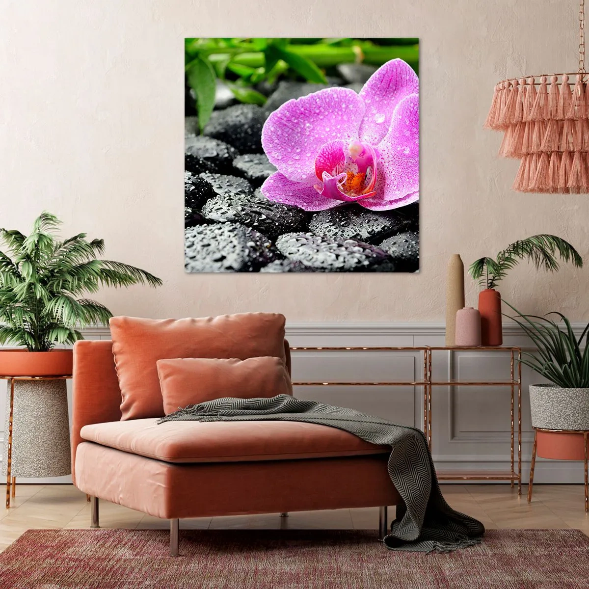 Obraz na plátne - Ako otvorené srdce - 70x70 cm