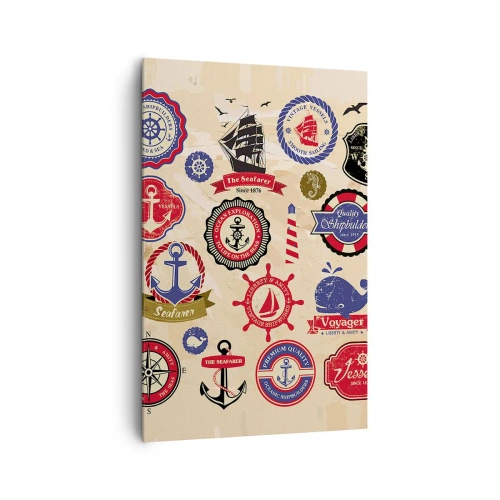 Obraz na plátne - Námornícke bratstvo - 80x120 cm