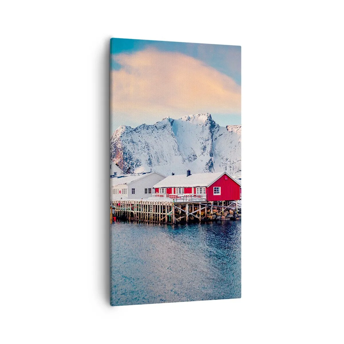 Obraz na plátne - Severné útočisko - 55x100 cm