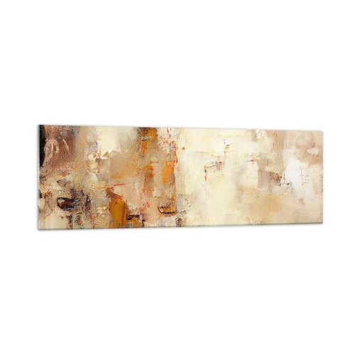 Obraz na skle - Duša jantáru - 160x50 cm