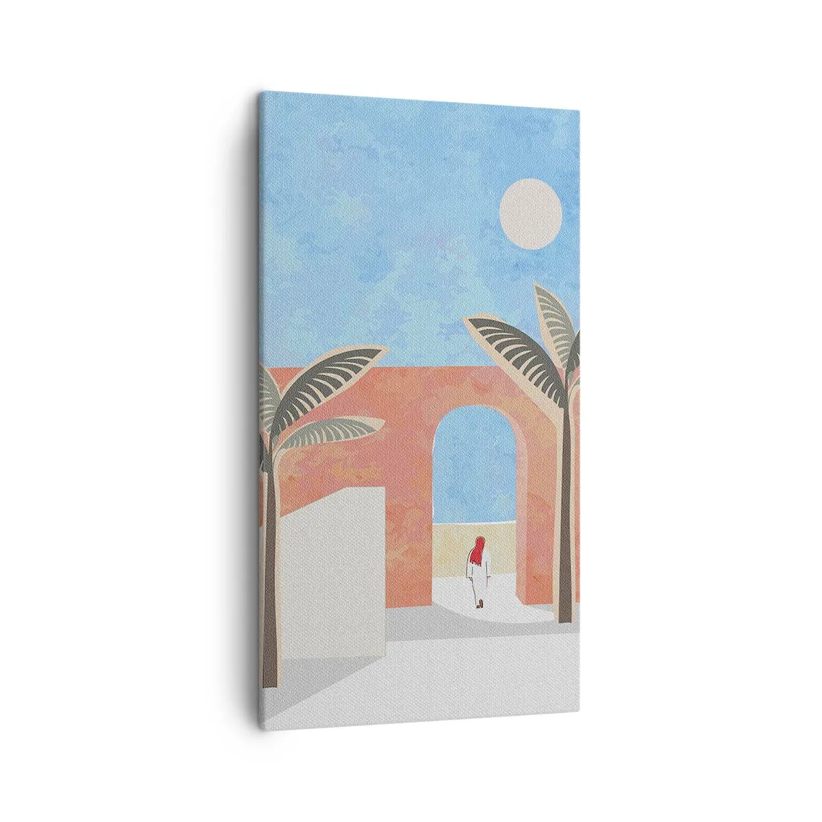 Obraz na plátne - Arabský deň - 45x80 cm